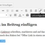 Link Einfuegen Text