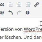 Visueller Editor WerkzeugleisteMehr