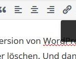 Visueller Editor WerkzeugleisteUmschalten