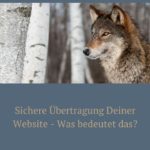 Sicher Uebertragung