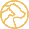 WolfsPress Logo 80 warmgold